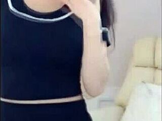 chi danny sways seductively on webcam