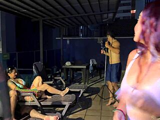 hot young latina rides my cock hard squirts then licks it clean - felipe skull