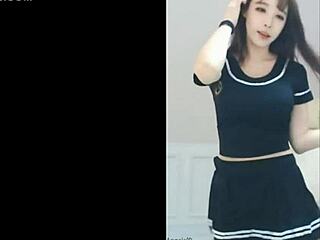 chi danny sways seductively on webcam