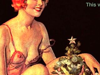 vintage erotic christmas gets steamy with antique babes teasing in retro holiday heat 🎄🔥