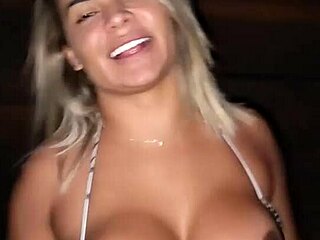 Adrenaline pumps as we fuck her muscular milf ass bareback between train cars till cum explodes publicly with luna oliveira