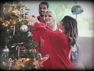 hey, you caught us! lillian stone and elle voneva get punished hard by foster uncle in garage and bedroom threesome deepthroat doggystyle ride