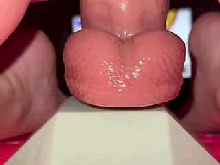 tiny redhead housewife bounces on massive fence post cock