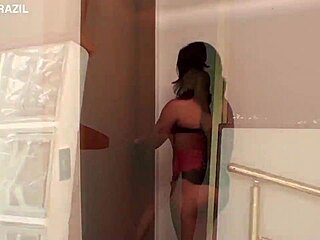 Emotional orgy reunion with latina fitness milfs bettina and mirella shaking big tits and asses