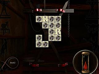 Alena plays with her toys in teasing solo session