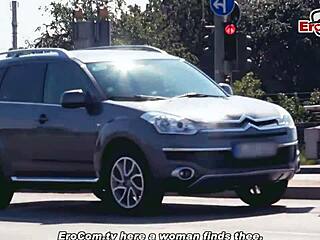 German Skinny Teen Picked Up for Raw Anal POV Fuck