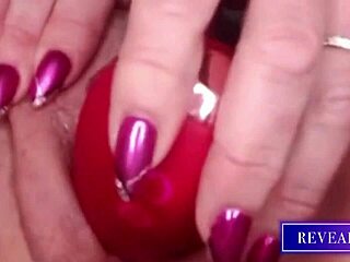 Horny MILF Fingers Wet Hairy Pussy to Vibrator Cum Explosion!