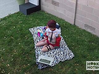 Huge Cock Creams Lola Faes Face After Raw Anal Pounding