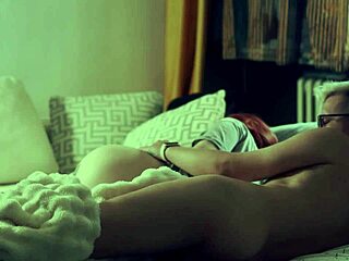 Redhead stepmom's slutty pussy gets roughly pounded until covered in hot cum by not-son