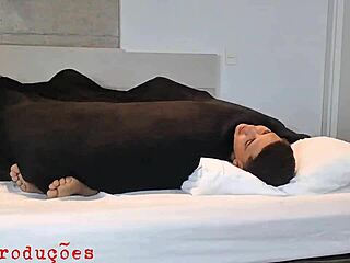 Woke Up Thirsty Caught Friend's Mom Masturbating Fucked Her Hard