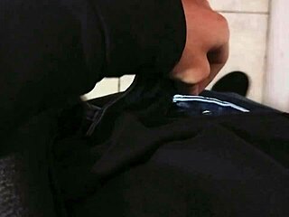 Skinny solo babe showers bathroom floor with thick cum ropes in pov masturbation frenzy