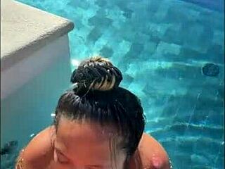 Costa rican sluts deepthroat and facial cumshots in public pov bathroom outdoors