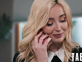 Religious Couple Lexi and Parker Dive into Taboo Threesome with Petite Anal.