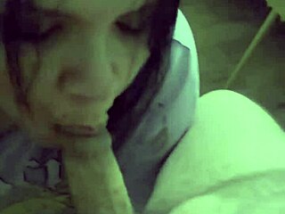 i'm latina milf takin deepthroat blowjob creampie from hubby cum in mouth overload