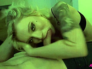 Blonde Fuck Doll Dakota Skyes Deepthroats Debut and Swallows Every Drop!