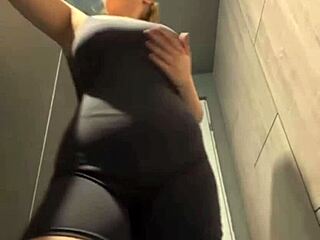 i'm pounding this big tits teen ass so extreme in the gym quickie