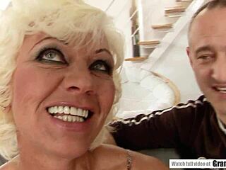 Blonde gilf's insatiable anal urges pull you into her rough cravings