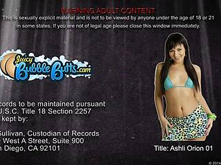 Brunette bombshell ashli orion takes it deep in her bubble butt 🍑💦