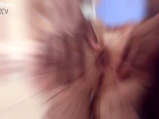 Angie Moon's Double Anal Creampie from BBC Double Penetration Rough Gapes