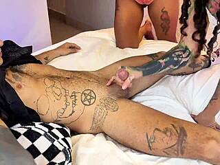 girls night with horny sluts turns steamy threesome pizza guy