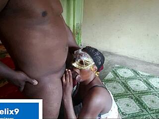 check out this african stepdad getting blown by his hot stepdaughter