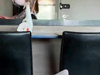 Brazilian maid's big ass pounded hard after flirty casting interview oral tease