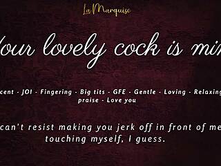 Your lovely cock belongs to me in French JOI