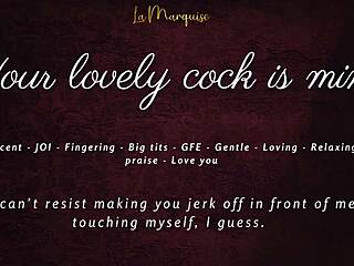 Your lovely cock belongs to me in French JOI