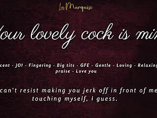 Your lovely cock belongs to me in French JOI