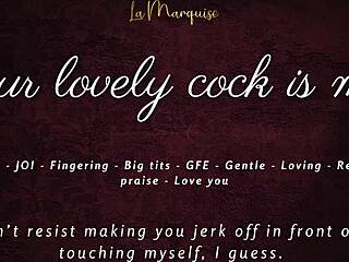 Your lovely cock belongs to me in French JOI