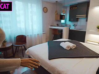 stepson undresses dream stepmom for shared bed creampie fuck reality