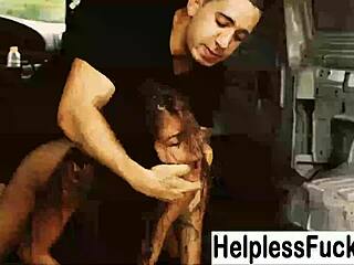 Michelle Martinez Helpless Teen Gets Roughly Dominated And Pounded Hard