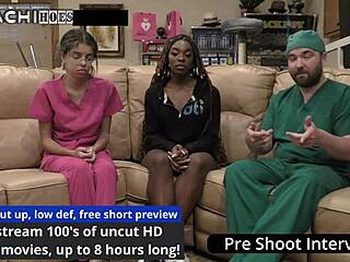 Her Giggles Mix with Loud Moans from Vibrator on Shaved Pussy Big Ass