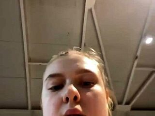 young bbw teen with fat ass and natural tits gets hard fucked to orgasm in public gym