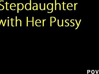 Harmony Rivers Locks Sissy Hubby in Chastity While Femdom Cuckold Fucks Lover's Creampies