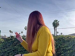 Artemisia Love Lights Up Outdoors In Smoky Fetish Display