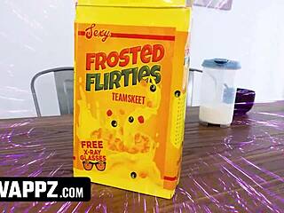 these x-ray glasses reveal teen panties for hot lesbian fun