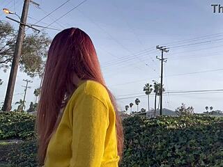 Artemisia Love Lights Up Outdoors In Smoky Fetish Display