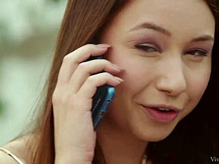 lola and taylor sands tease in lingerie and stockings before pussy licking fun