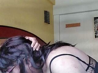 tempting chubby shemale oral tease