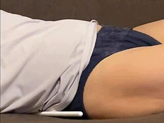 Husband Films Sleeping Wife Removes Underwear Licks Boobs Pussy