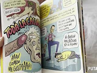 Torbe Gifts Book to Tattooed Redhead Silvia Onfire for Bedroom Fuck