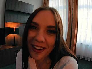 hey from that wet deepthroat straight into her creampie riding finish