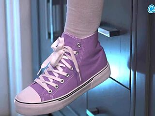 American Blonde Teen Crushed by Big Black Cock Creampie Doggystyle