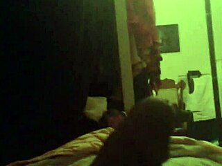 Black shemale strokes her big cock solo till massive cumshot explosion