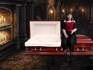 Granny Peggy Sue Sucks Cock Like a Vamp, Swallows Every Drop in Close-Up