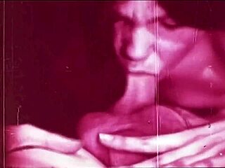 Retro hairy beaver threesome with blowjobs anal fucking group fun