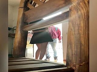 Mexican college nerd Sophia Belle seduces delivery guy with petite ass outdoors