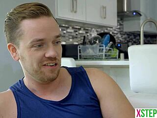 my tight teen stepsister bends over doggystyle for hardcore fucking while stretching flexible petite body