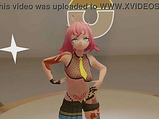 Watch Aespa's MMD hentai babes rip clothes in provocative 3D striptease whiplash dance!